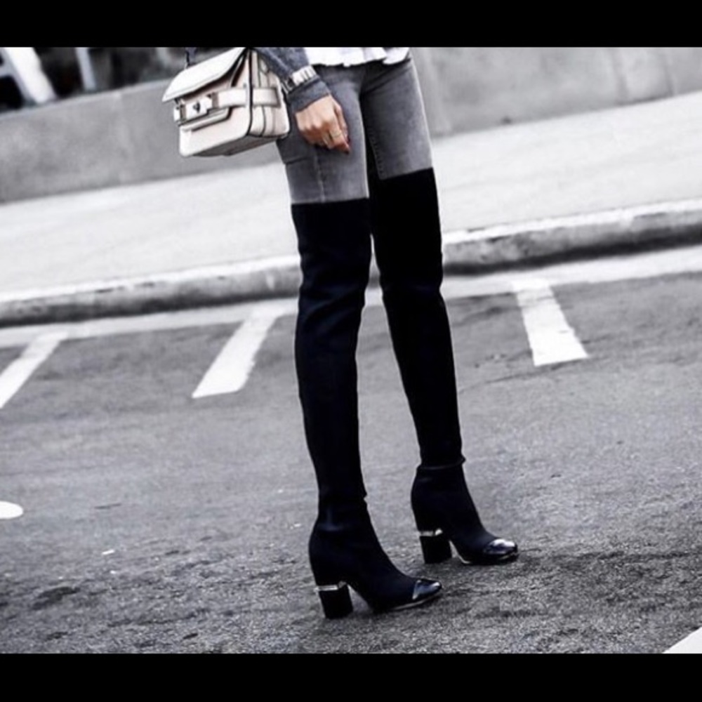 Marc Fisher thigh high boots